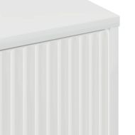 Масичка за кафе Бяло Със Силен Гланц 90 x 49 x 46 см