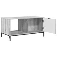 Масичка за кафе Сив сонома 90 x 49 x 46 см Инженерно дърво