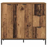 Служебен шкаф Старо дърво 89,5 x 33 x 82 см Инженерно дърво