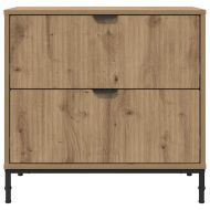 Нощно шкафче дъб артизан 63.5 x 36 x 61 см Инженерно дърво