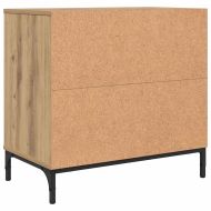 Нощно шкафче дъб артизан 63.5 x 36 x 61 см Инженерно дърво