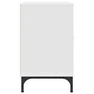 Нощни маси 2 pcs Бяло 49 x 36 x 61 см Инженерно дърво