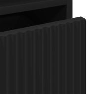 Нощни маси 2 pcs Черно 49 x 36 x 61 см Инженерно дърво