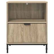 Нощни маси 2 pcs дъб сонома 49 x 36 x 61 см Инженерно дърво