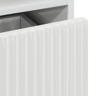 Нощно шкафче с чекмедже Бяло Със Силен Гланц 49 x 36 x 61 см