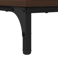 Нощно шкафче Кафяв дъб 49 x 36 x 61 см Инженерно дърво