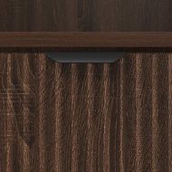 Нощни маси 2 pcs Кафяв дъб 49 x 36 x 61 см Инженерно дърво