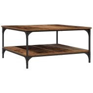 Масичка за кафе Старо дърво 80 x 80 x 40 cm Инженерно дърво