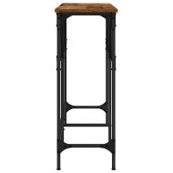 Конзолна маса Старо дърво 140 x 29 x 75 см Инженерно дърво