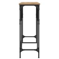 Конзолна маса дъб артизан 140 x 29 x 75 см Инженерно дърво