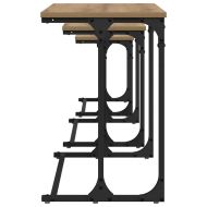 Нестинг масичка за кафе 3 pcs дъб артизан 50.5 x 35 x 53 см