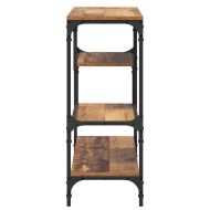 Конзолна маса Старо дърво 100 x 30 x 75 см Инженерно дърво