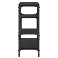 Конзолна маса Черния дъб 100 x 30 x 75 см Инженерно дърво