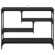 Конзолна маса Черния дъб 100 x 30 x 75 см Инженерно дърво