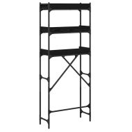 Етажерка за перална машина 67 x 25 x 163 см Инженерно дърво