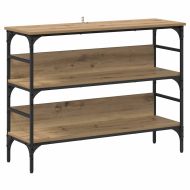 Конзолна маса дъб артизан 100 x 32 x 75 см Инженерно дърво