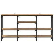 Конзолна маса дъб артизан 160 x 29 x 80 см Инженерно дърво