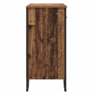 Служебен шкаф Старо дърво 79.5 x 35.5 x 74.5 см Инженерно дърво