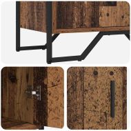 Служебен шкаф Старо дърво 79.5 x 35.5 x 74.5 см Инженерно дърво