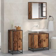 Служебен шкаф Старо дърво 35 x 35.5 x 76 см Инженерно дърво