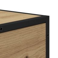 Служебен шкаф дъб артизан 35.5 x 35 x 76 см Инженерно дърво