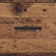 Комплект мебели за баня с рафт Старо дърво 35 x 37,5 x 166 см