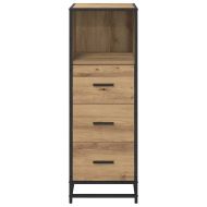 Комплект мебели за баня Дъб 35 x 37,5 x 100 см Инженерно дърво