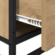 Комплект мебели за баня Дъб 35 x 37,5 x 100 см Инженерно дърво