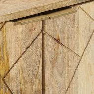 Сайдборд, 80x30x75 см, мангово дърво масив