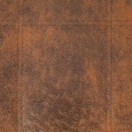 Масажираща кушетка с възглавница, кафява, изкуствен велур