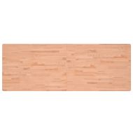 Работна маса 150x55x81,5 см масивно дърво бук и метал