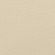 Канапе с изтеглящо легло и матрак кремаво 90x200 см плат