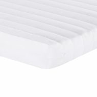 Канапе с изтеглящо легло и матрак кремаво 80x200 см плат