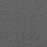 Канапе с изтеглящо легло и чекмеджета тъмносиво 90x200 см плат