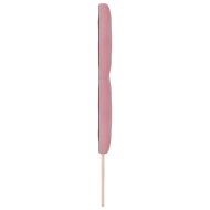 LED табла С LED лентисти светлини Розово 200 cm Кадифе