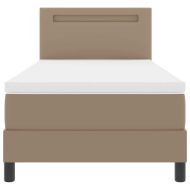 Рамка за легло с матрак Капучино 90 x 190 cm Изкуствена