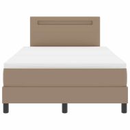 Рамка за легло с матрак Капучино 120 x 190 cm Изкуствена