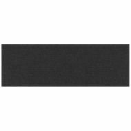 Стенни панели, 12 бр, черен, 90x30 см, плат, 3,24 м²
