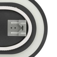 LED огледало за баня, 90x40 см, овално