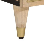 Висок шкаф, 40x33x110 см, мангово дърво масив