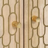 Висок шкаф, 60x33x100 см, мангово дърво масив