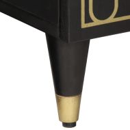 Страничен шкаф 40x33x75 см манго масивно дърво