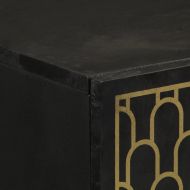 Висок шкаф, 60x33x100 см, мангово дърво масив