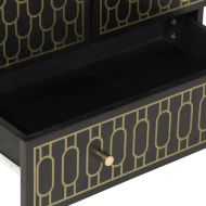 Висок шкаф, 60x33x100 см, мангово дърво масив