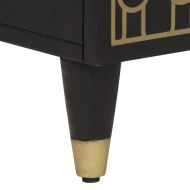 Висок шкаф, 60x33x100 см, мангово дърво масив