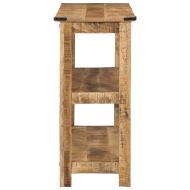 Конзолна маса, 100x35x75 см, мангово дърво масив