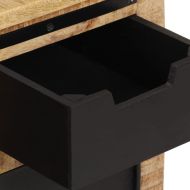 Бюфет с 2 чекмеджета 55x35x60 см масивно мангово дърво