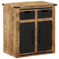 Бюфет с 2 чекмеджета 55x35x60 см масивно мангово дърво