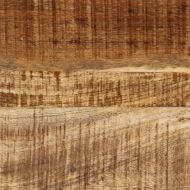 Маса за кафе, 45x45x35 см, грубо мангово дърво масив