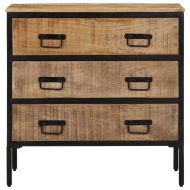 Бюфет 70x35x70 см грубо мангово дърво масив